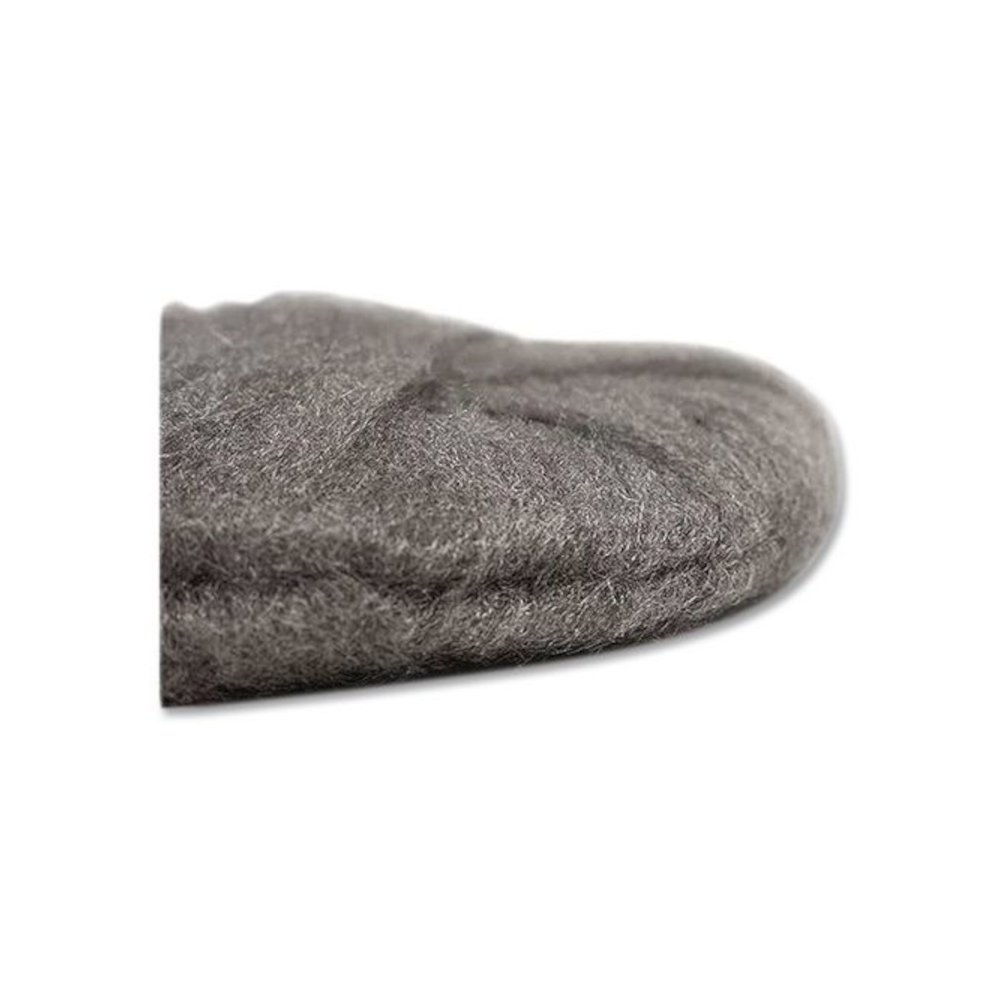 Radial Steel Wool Pads, Grade 3 (Standard): Cleaning and Polishing, 20" Diameter, Gray, 12/Carton. Picture 3