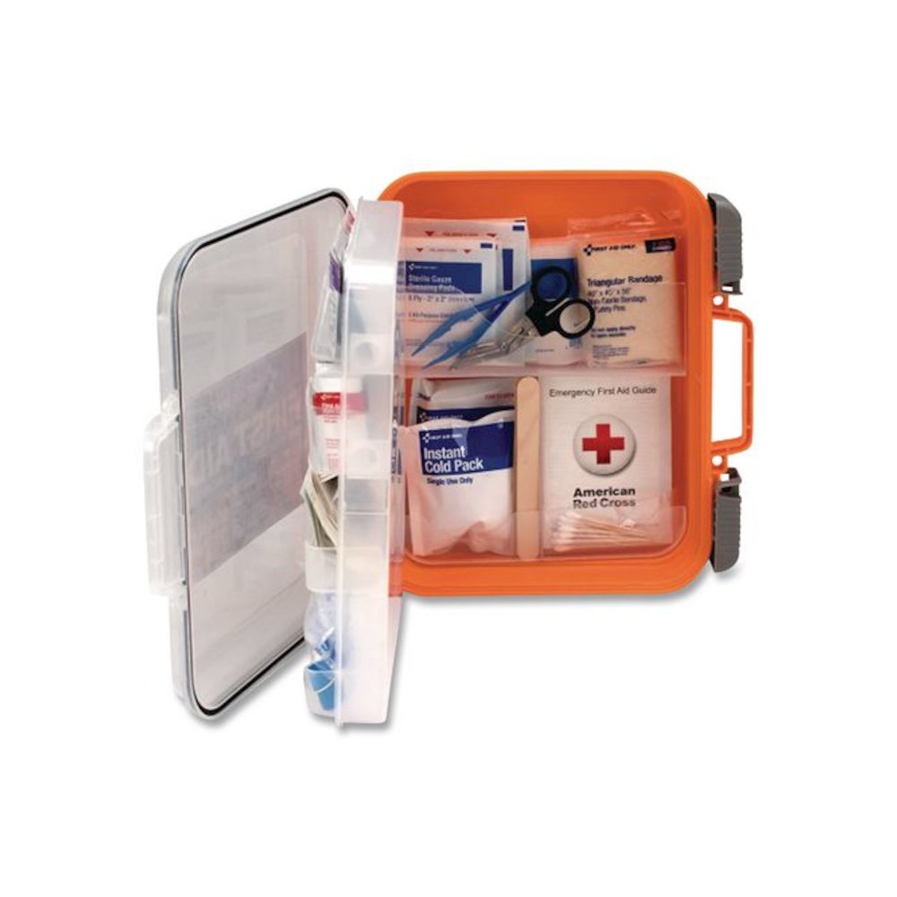 ANSI Class A Bulk First Aid Kit, 210 Pieces, Plastic Case. Picture 2