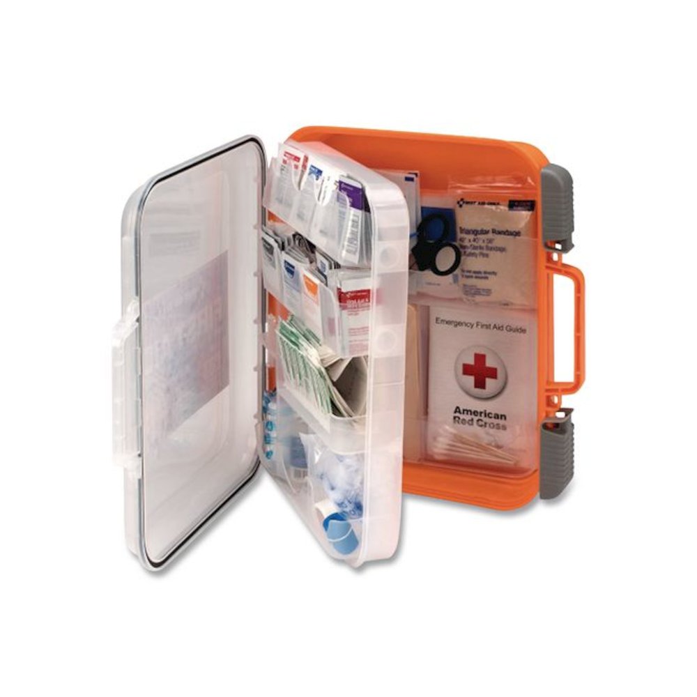 ANSI Class A Bulk First Aid Kit, 210 Pieces, Plastic Case. Picture 3