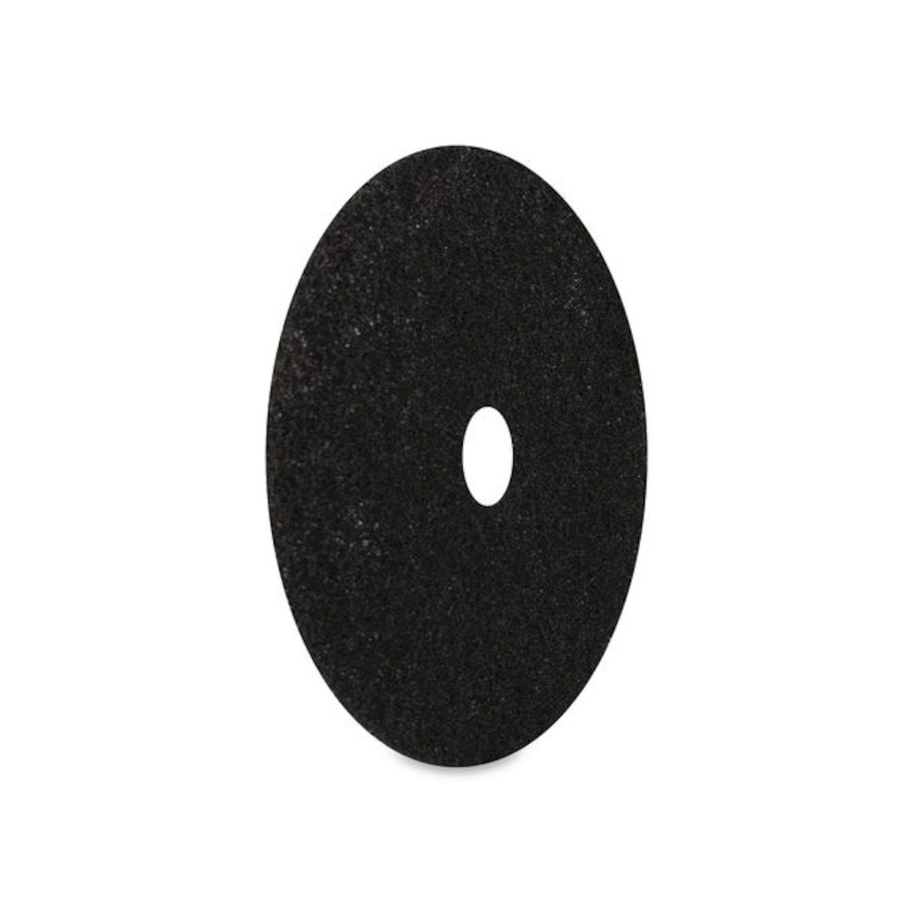 Stripping Pads, 13" Diameter, Black, 5/Carton. Picture 3