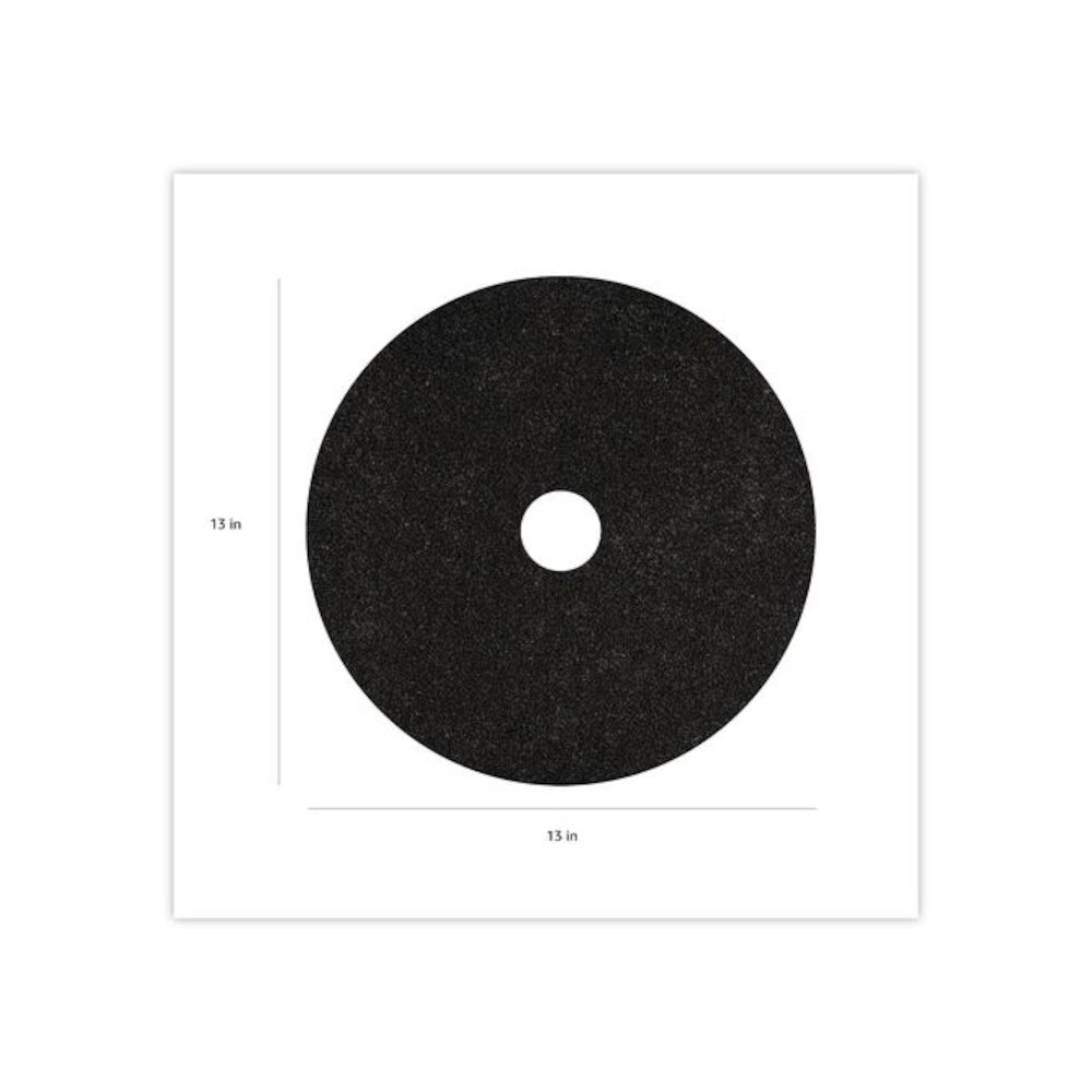 Stripping Pads, 13" Diameter, Black, 5/Carton. Picture 4