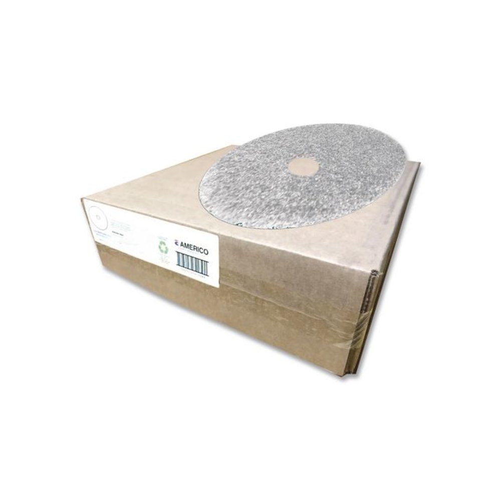 Combo Burnishing Pad, 20" Diameter, Tan, 5/Carton. Picture 5