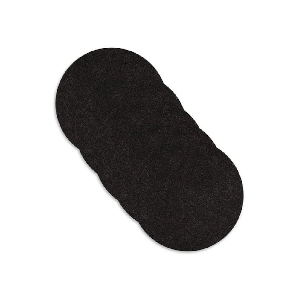 Stripping Pads, Heavy-Duty, 20" Diameter, Black, 5/Carton. Picture 1