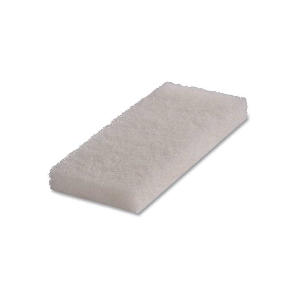 Octopus Light Duty Cleaning Pad, 5" x 9", White, 20/Carton. Picture 3