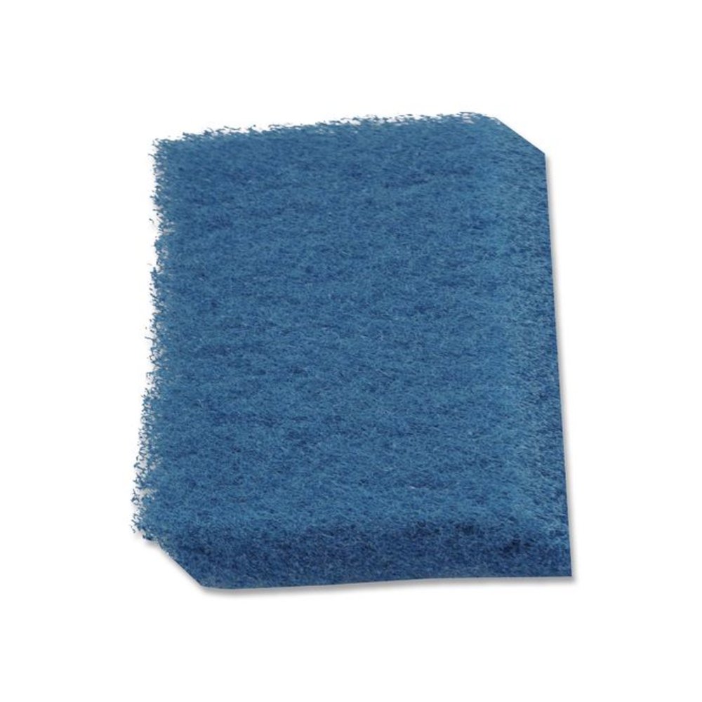 Octopus 102 Medium Duty Cleaning Pad, 5" x 9", Blue, 20/Carton. Picture 4