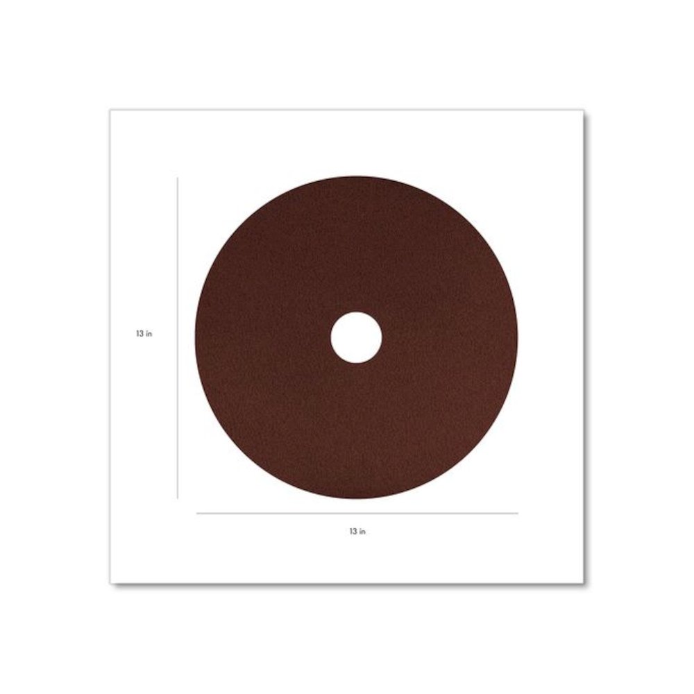 EcoPrep EPP Specialty Pads, 13", Maroon, 10/Carton. Picture 3
