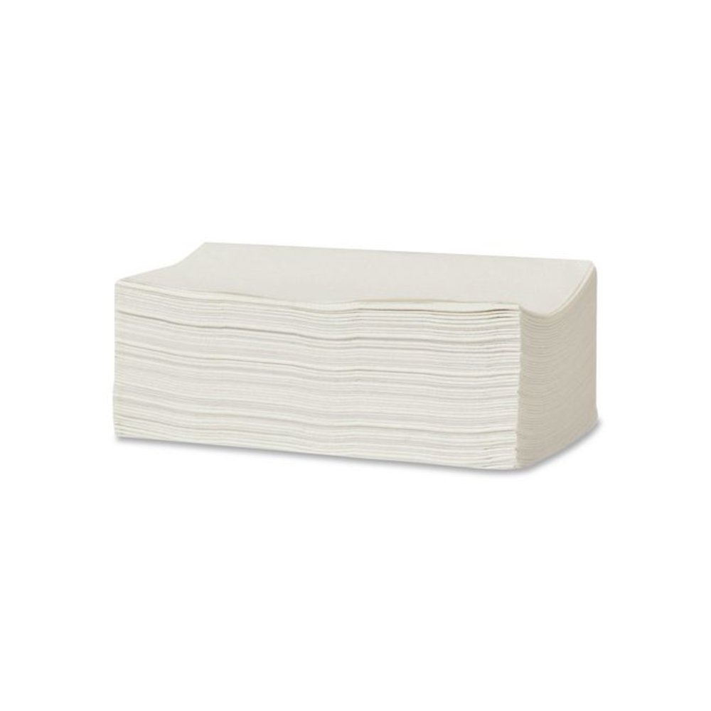 Interfold Dispenser Napkins, 1-Ply, 13 x 8.5, White, 500/Pack, 12 Packs/Carton. Picture 3