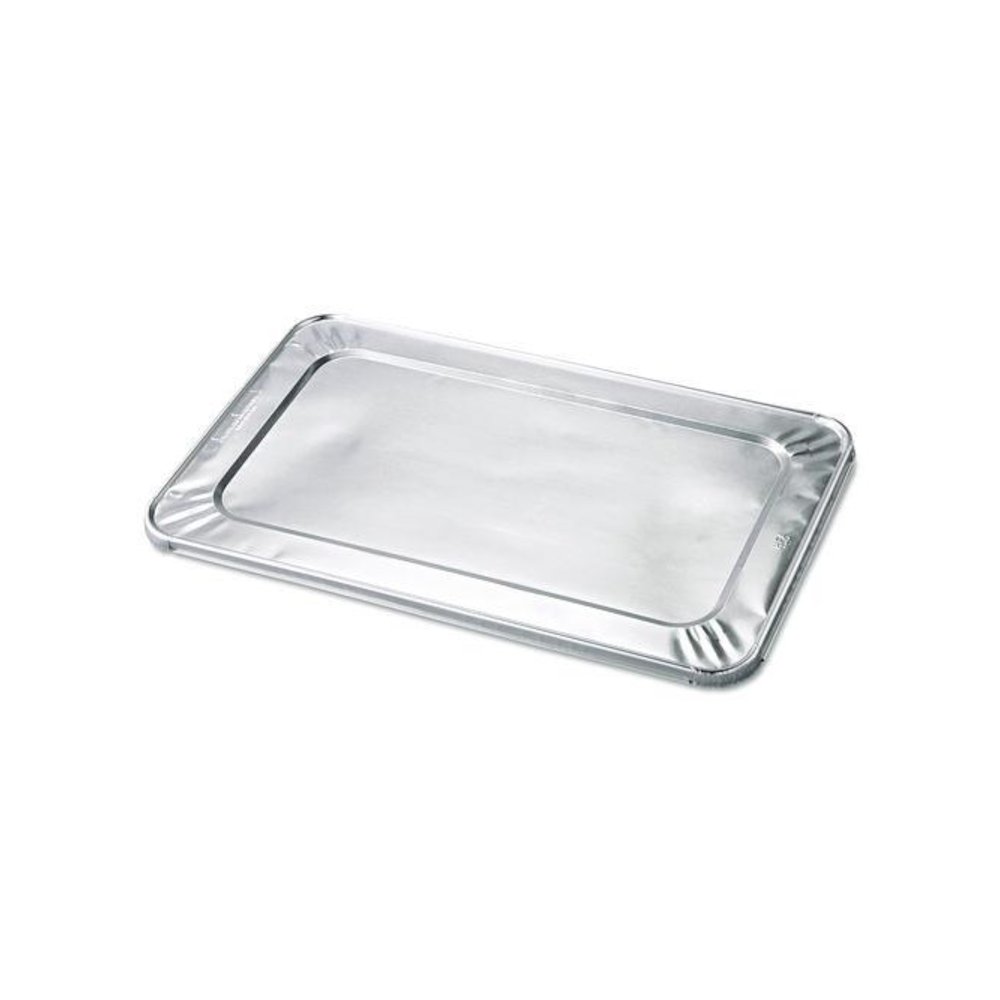 Steam Pan Foil Lids, Fits Full-Size Pan, 45 Gauge, 12 x 20.81, 50/Carton. Picture 1
