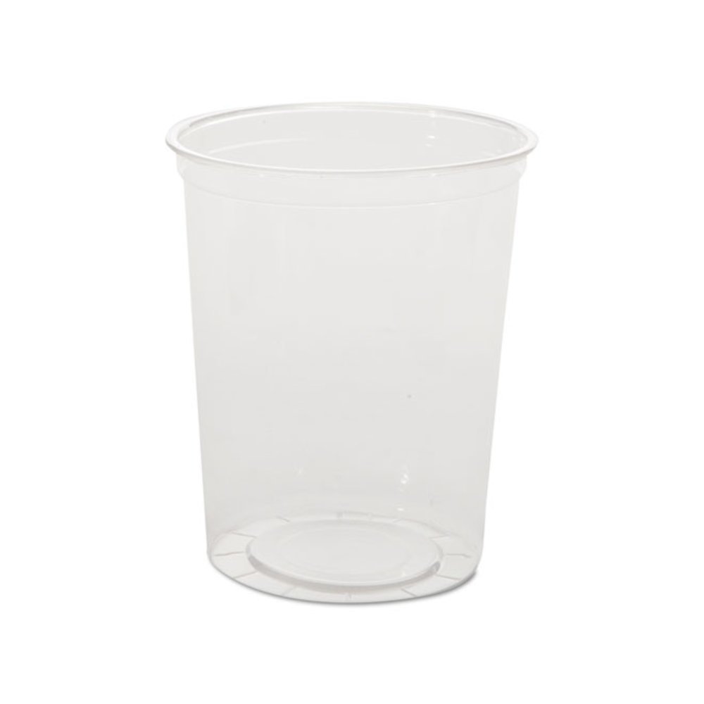 Deli Containers, 32 oz, Clear, Plastic, 50/Pack, 10 Packs/Carton. Picture 1