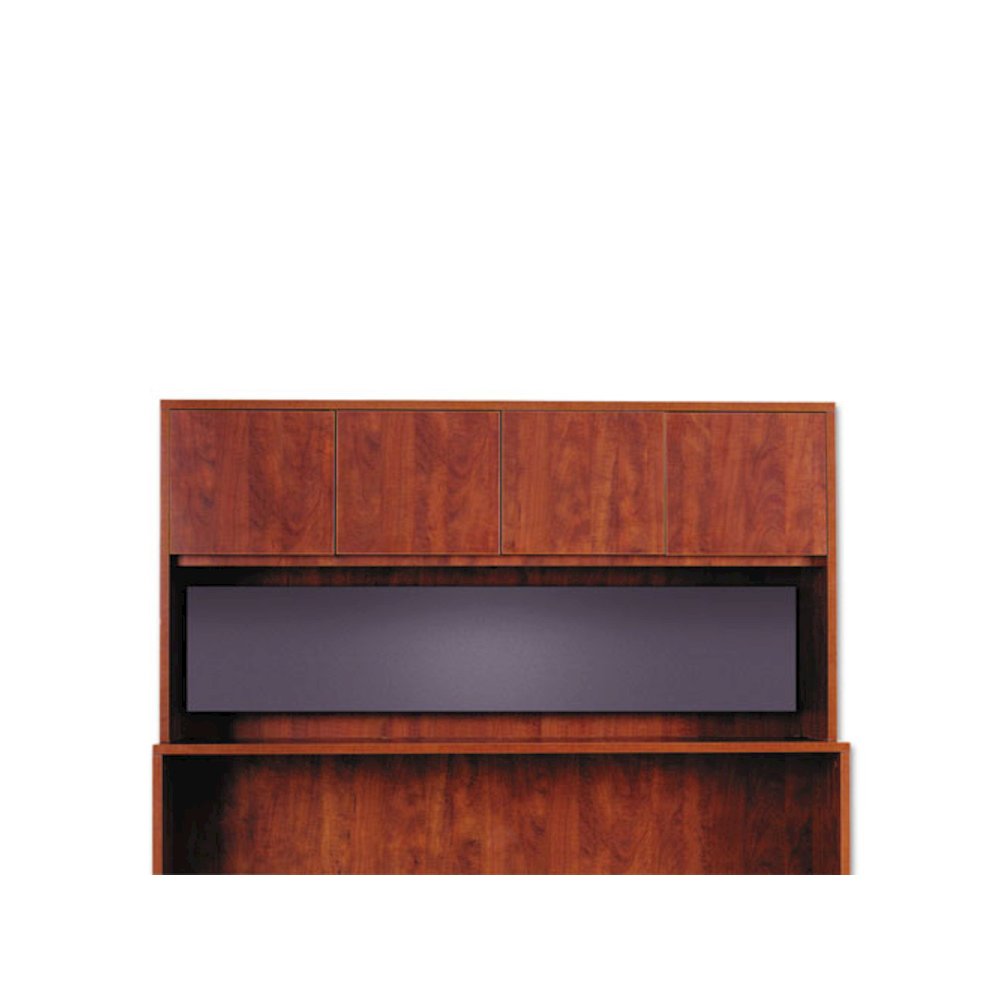 Alera Valencia Tackboard For Open Storage Hutch, 62.38w x 0.5d x 14h, Charcoal. Picture 2