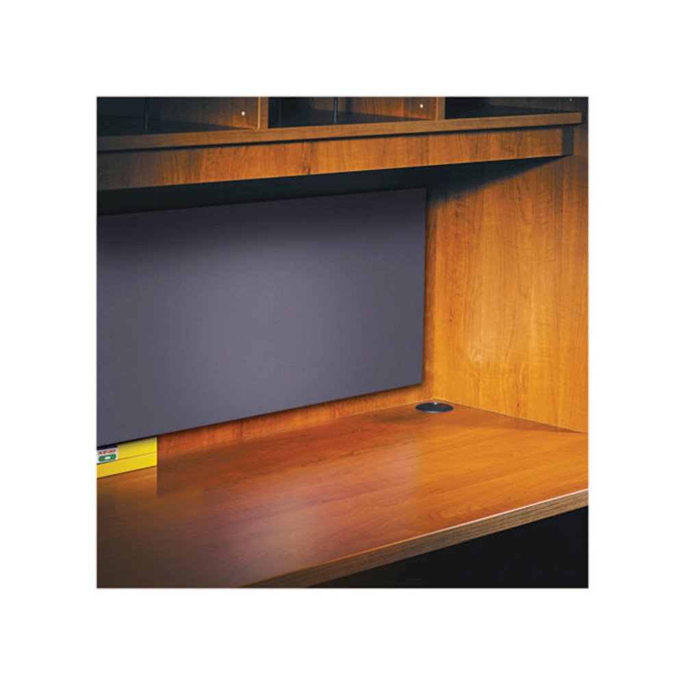 Alera Valencia Tackboard For Open Storage Hutch, 62.38w x 0.5d x 14h, Charcoal. Picture 4