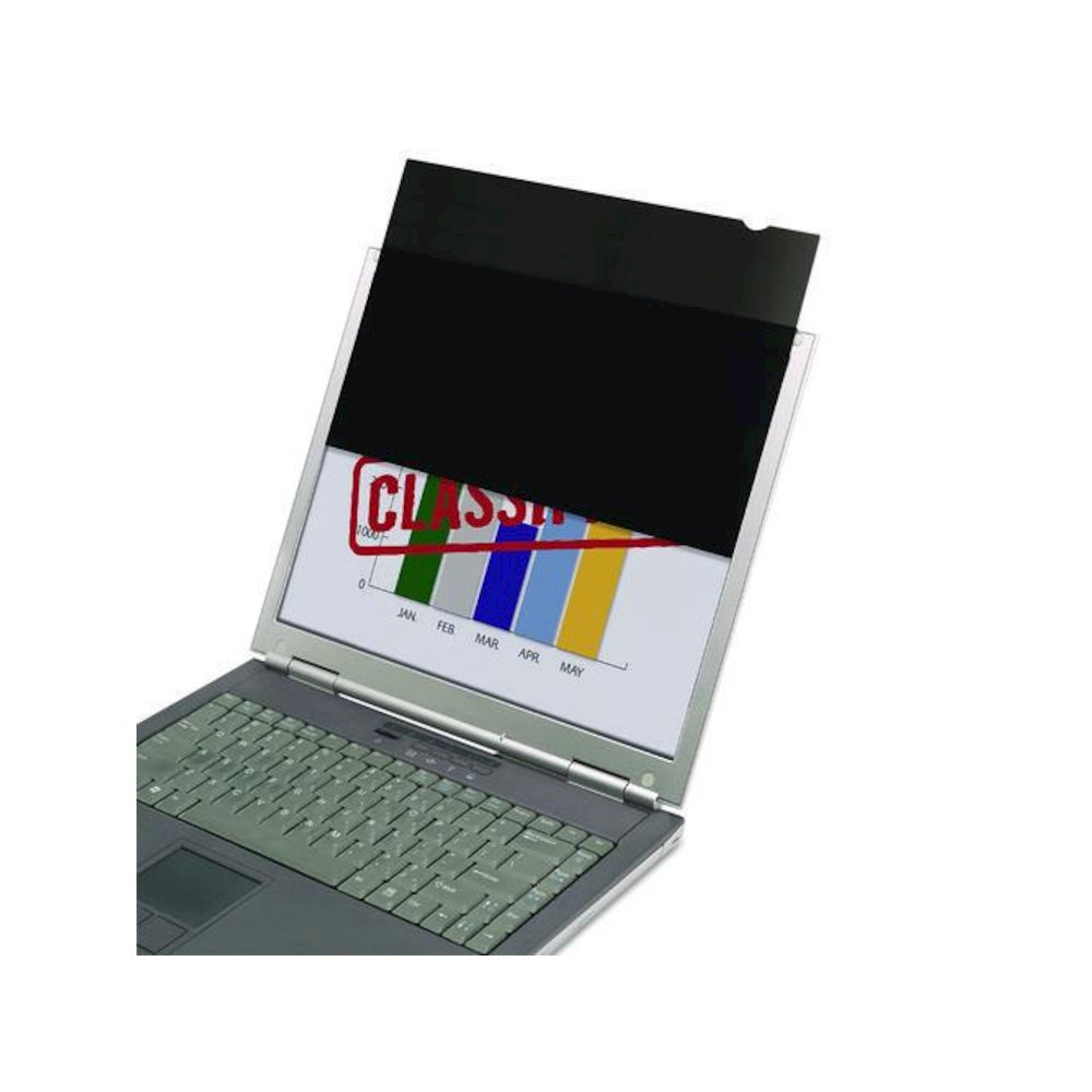 7045015995302, SKILCRAFT Shield Privacy Filter for 15.6" Widescreen Flat Panel Monitor/Laptop, 16:9 Aspect Ratio. Picture 1