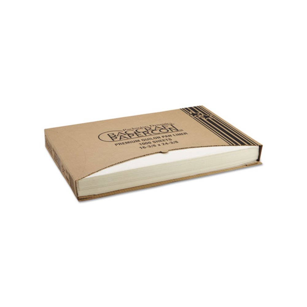 Premium Grease-Proof Quilon Pan Liners, 16.38 x 24.38, White, 1,000/Carton. Picture 1