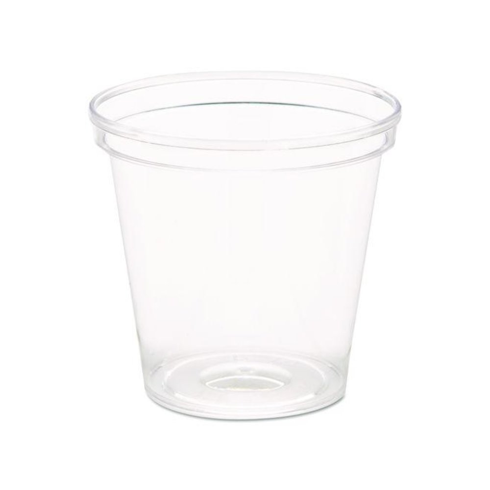 Comet Plastic Portion/Shot Glass, 1 oz, Clear, 50/Pack, 50 Packs/Carton. Picture 1