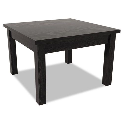 Alera Valencia Series Occasional Table, Rectangle, 23.63w x 20d x 20.38h, Black. Picture 1