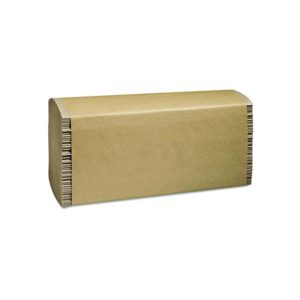 100% Recycled Folded Paper Towels, Multi-Fold, 1-Ply, 9.5 x 9.25, Natural, 250/Pack, 16 Packs/Carton. Picture 1