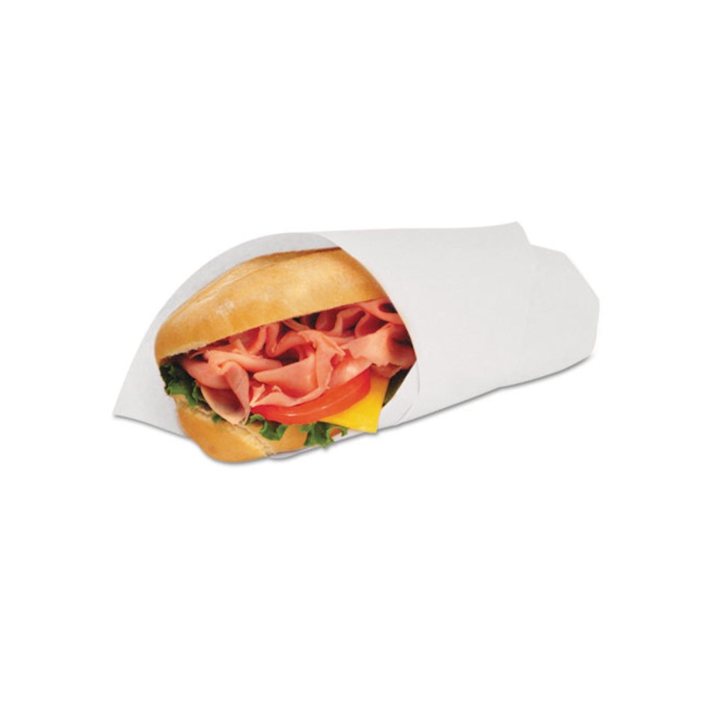 Deli Wrap Dry Waxed Paper Flat Sheets, 12 x 12, White, 1,000/Pack, 5 Packs/Carton. Picture 1