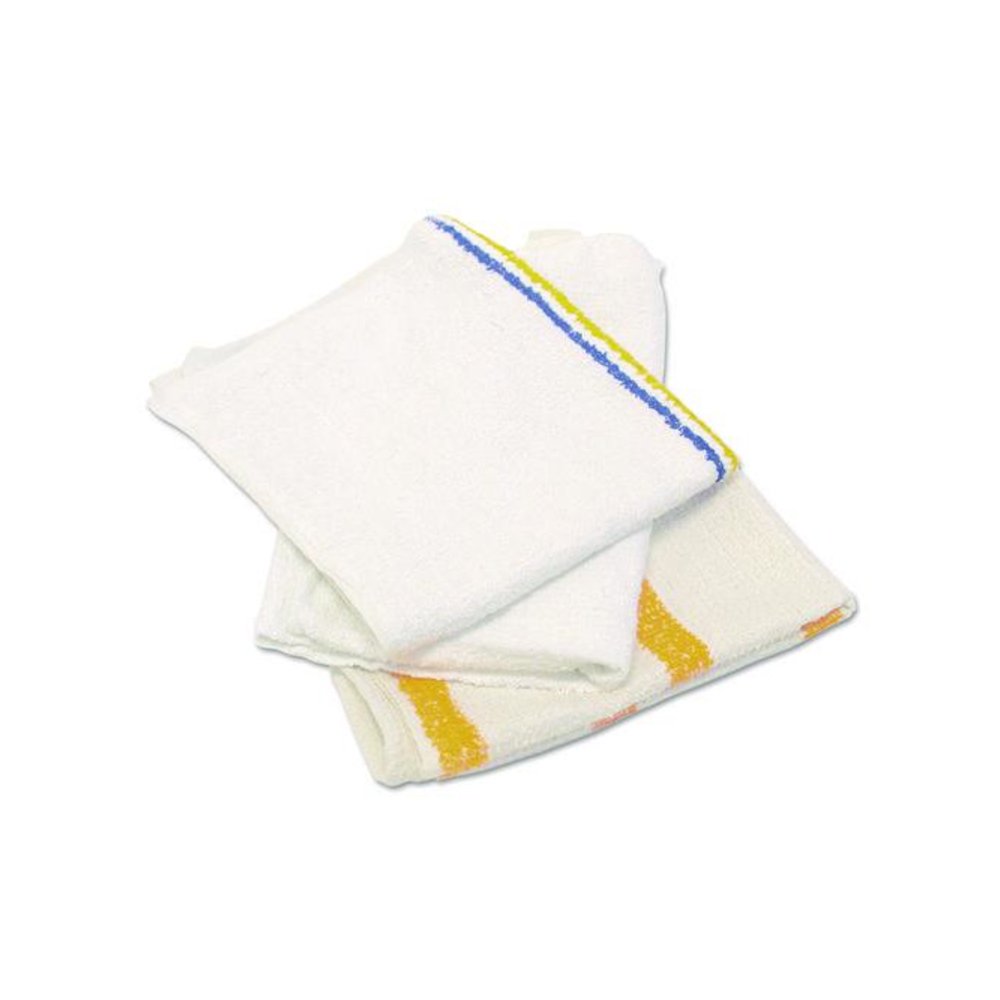 Value Counter Cloth/Bar Mop, 14 x 17, White, 25 Pounds/Bag. Picture 1