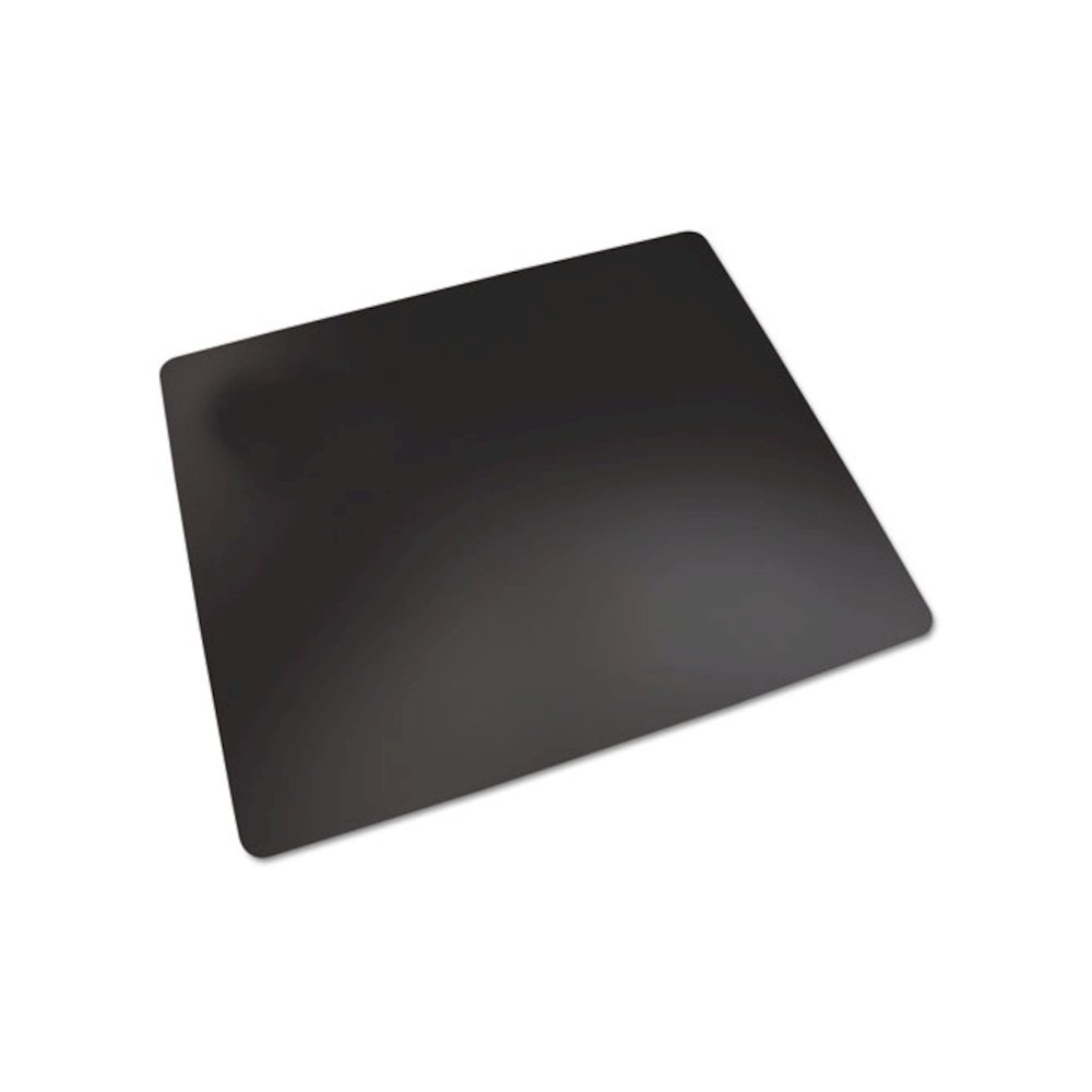 Rhinolin II Desk Pad with Antimicrobial Protection, 17" x 12", Black. Picture 5