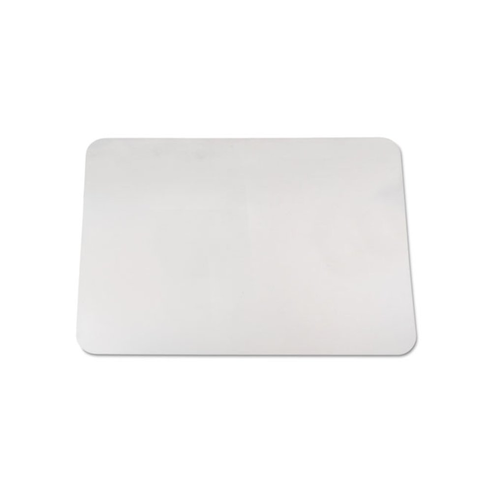 KrystalView Desk Pad with Antimicrobial Protection, Glossy Finish, 24" x 19", Clear. Picture 1