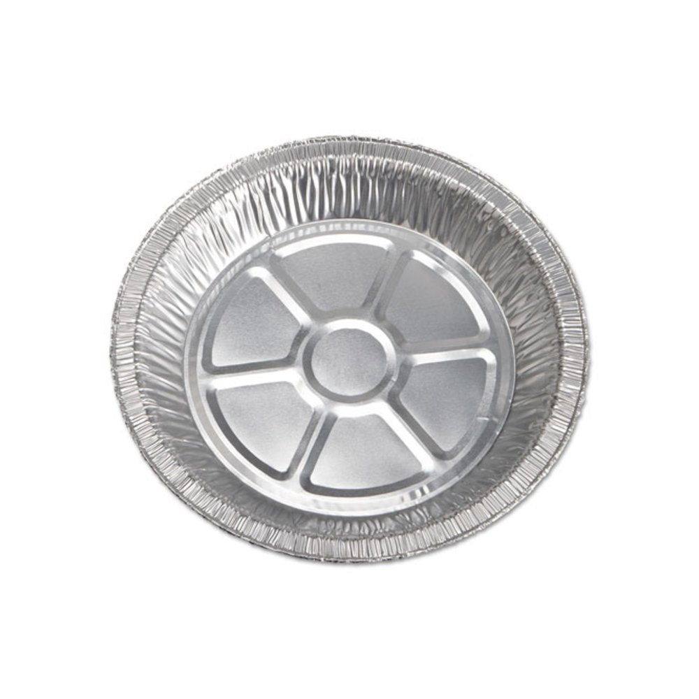 Aluminum Pie Pan, 24 oz, 9" Diameter x 1.06" h, 200/Carton. Picture 1