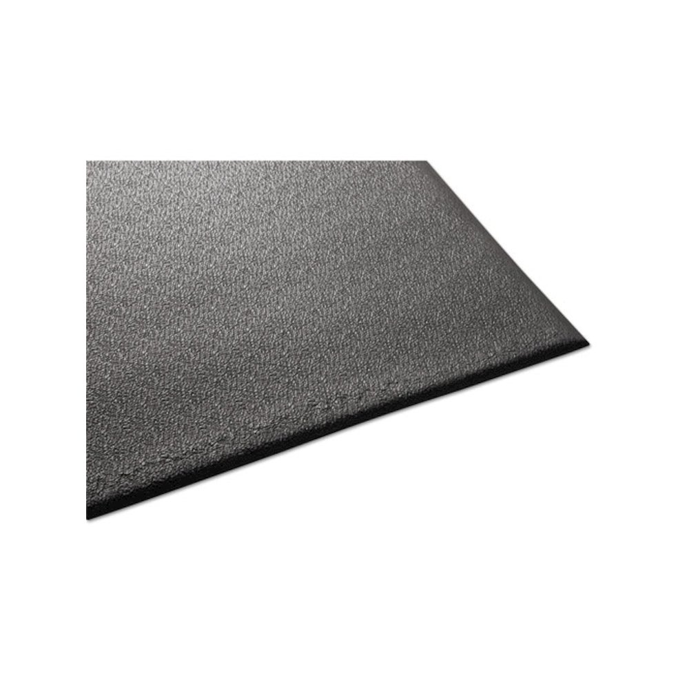 Soft Step Supreme Anti-Fatigue Floor Mat, Rectangular, Black Cross-Hatch Embossed Surface, 36" x 60". Picture 5