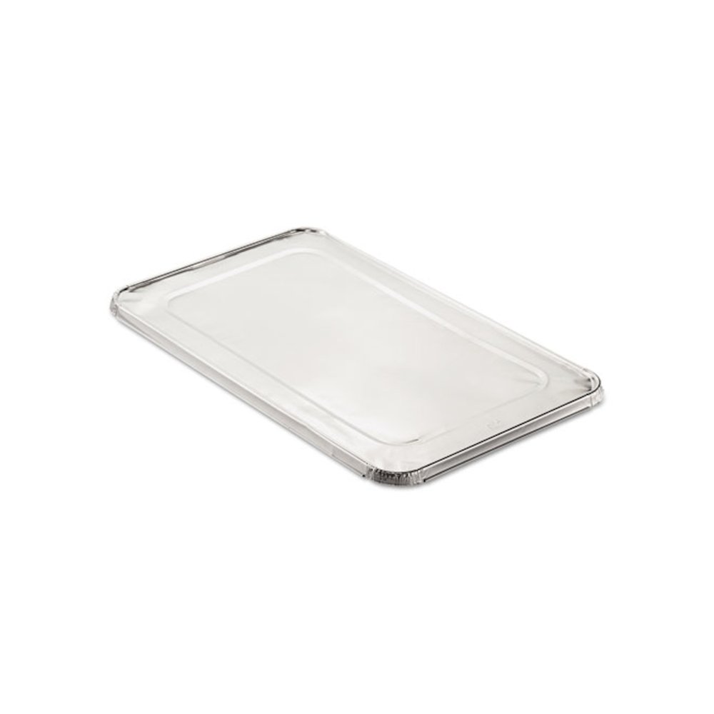 Steam Pan Foil Lids, Fits Full-Size Pan, 40 Gauge, 12.88 x 20.81, 50/Carton. Picture 1
