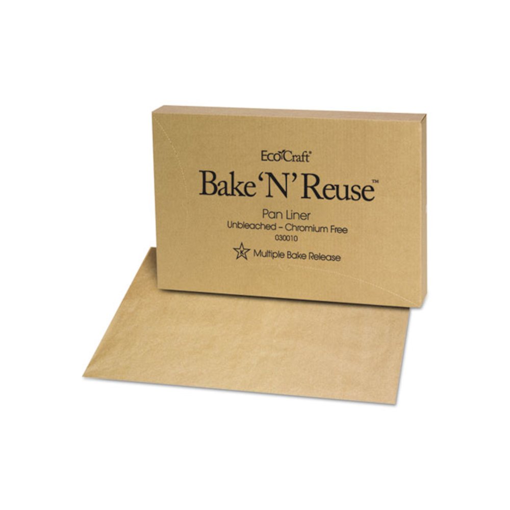 EcoCraft Bake 'N' Reuse Pan Liner, 16.38 x 24.38, 1,000/Carton. Picture 1