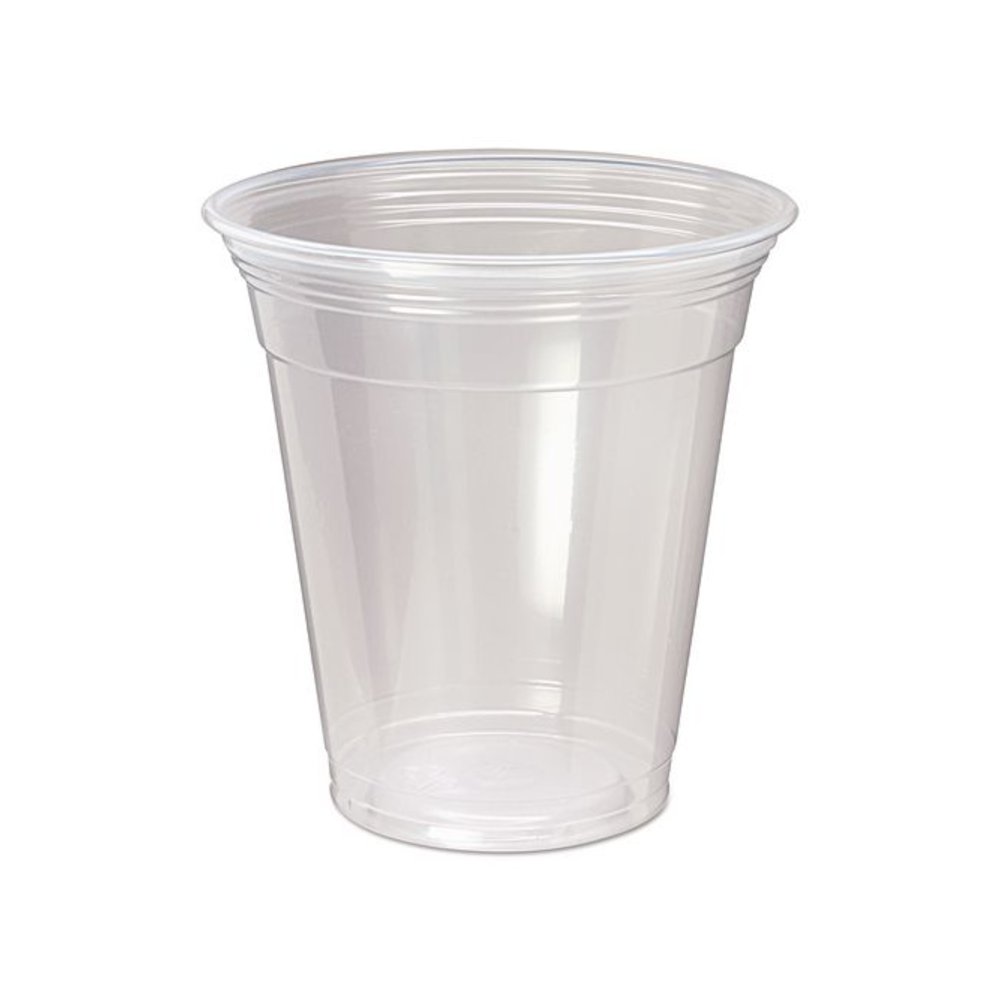Nexclear Polypropylene Drink Cups, 12 to 14 oz, Plastic, Clear, 50/Bag, 20 Bags/Carton. Picture 1