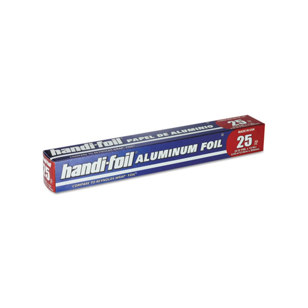 Aluminum Foil Roll, 12" x 25 ft, 24/Carton. Picture 1