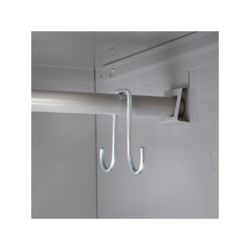 Single-Tier Locker, 12w x 18d x 78h, Two-Tone Gray. Picture 2