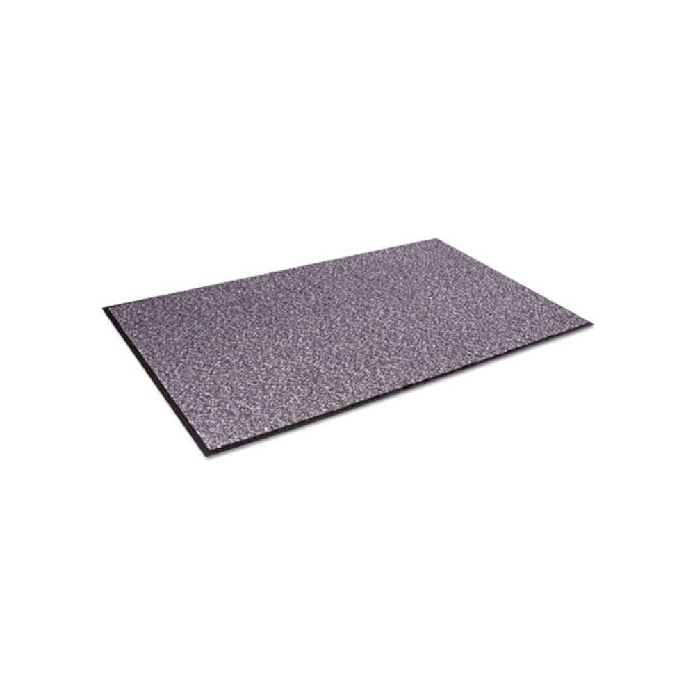Cordless Stat-Zap Carpet Top Mat, Pewter Gray Carpeted Olefin-Polypropylene Surface, 36" x 60". Picture 1