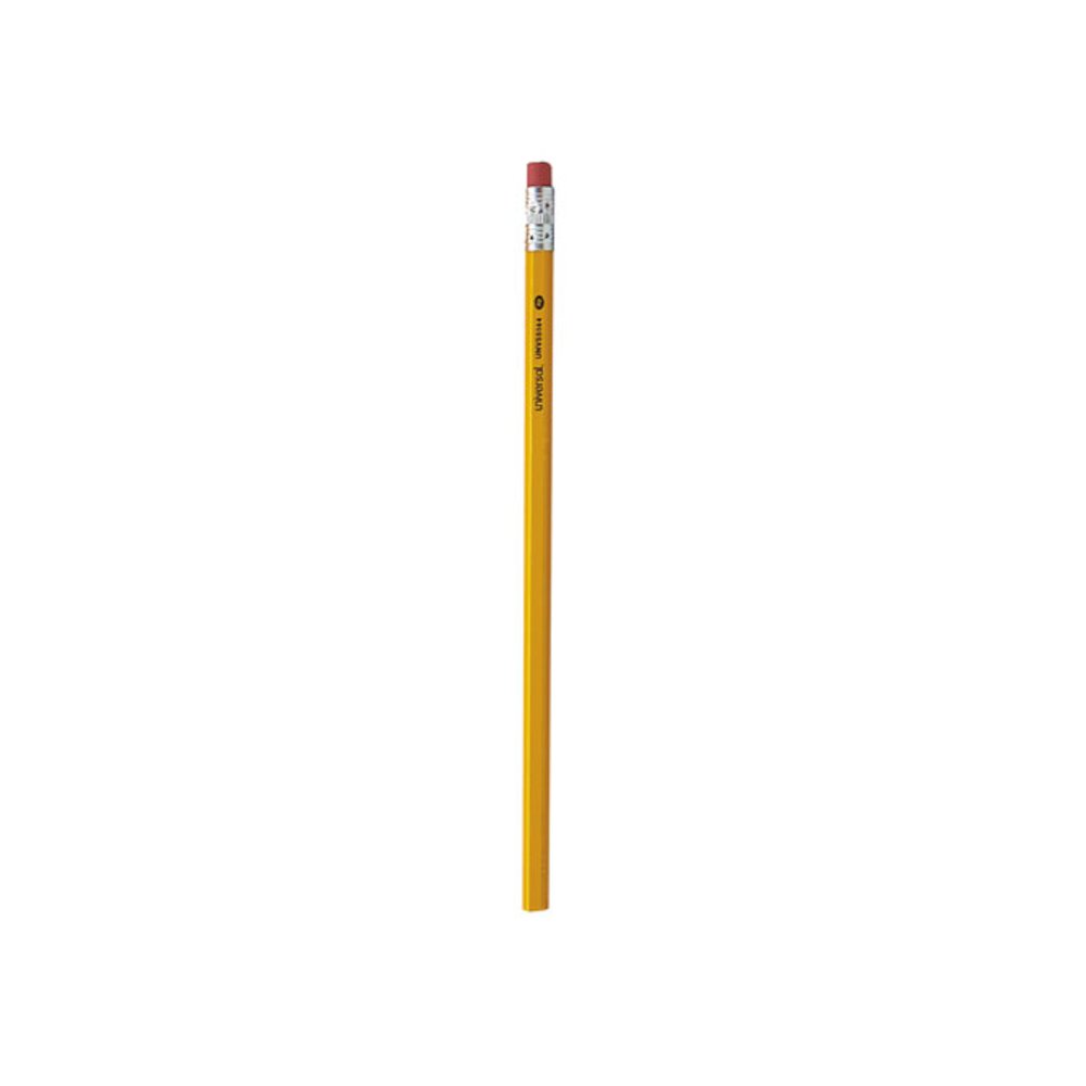 #2 Woodcase Pencil Value Pack, HB (#2), Black Lead, Yellow Barrel, 144/Box. Picture 1