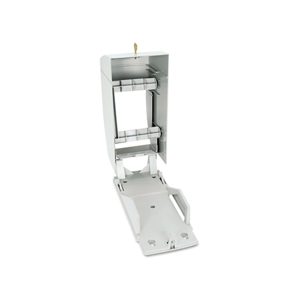 Matrix Series Two-Roll Tissue Dispenser, 6.25 x 6.88 x 13.5, Gray. Picture 3