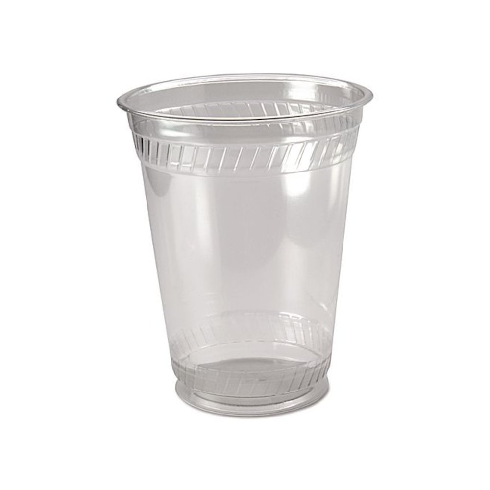 Greenware Cold Drink Cups, 16 oz, Sugarcane, Clear, 50/Sleeve, 20 Sleeves/Carton. Picture 1