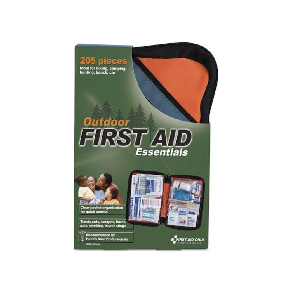 Outdoor Softsided First Aid Kit, 205 Pieces, Fabric Case. Picture 1