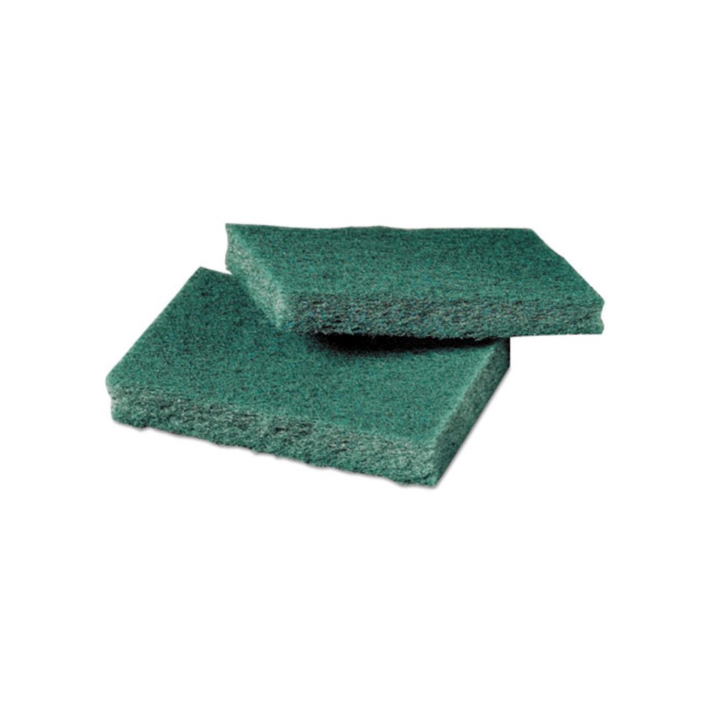 General Purpose Scrub Pad, 3 x 4.5, Green, 40 Pads/Box, 2 Boxes/Carton. Picture 1