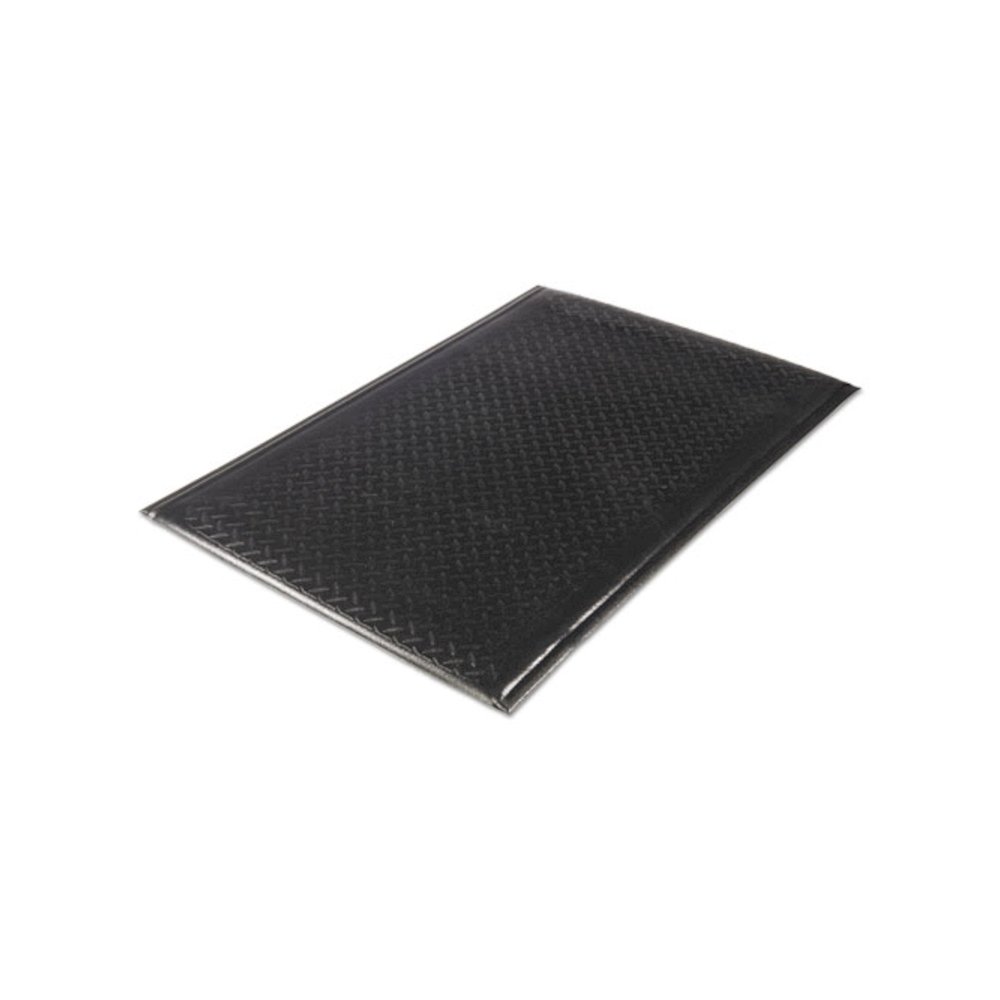 Soft Step Supreme Anti-Fatigue Floor Mat, Rectangular, Black Cross-Hatch Embossed Surface, 36" x 60". Picture 1