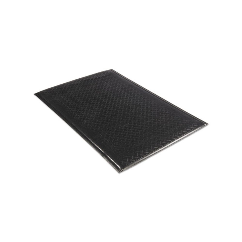 Soft Step Supreme Anti-Fatigue Floor Mat, Rectangular, Black Cross-Hatch Embossed Surface, 36" x 60". Picture 3