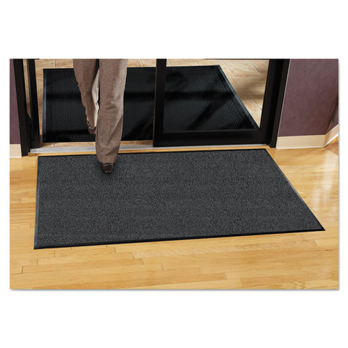 Platinum Series Indoor Wiper Mat, Nylon/Polypropylene, 48 x 72, Gray. Picture 4