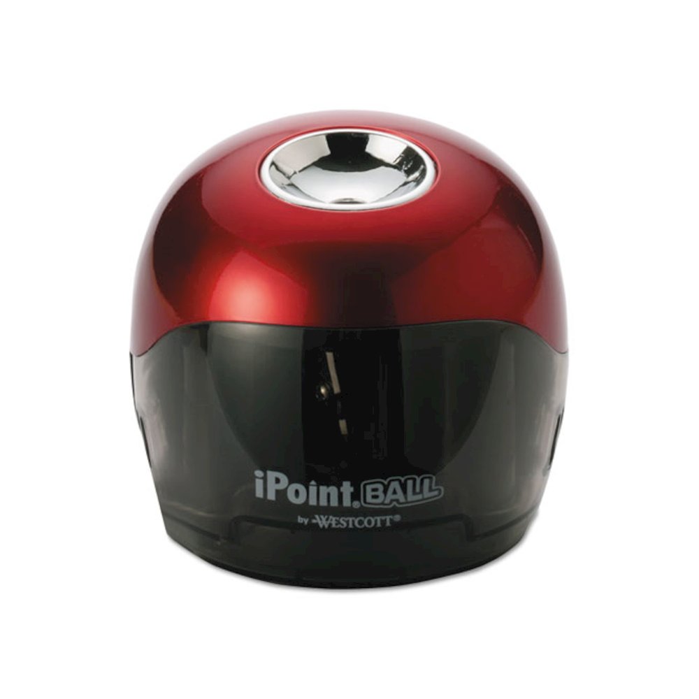iPoint Ball Battery Sharpener, Battery-Powered, 3 x 3.25, Red/Black. Picture 1