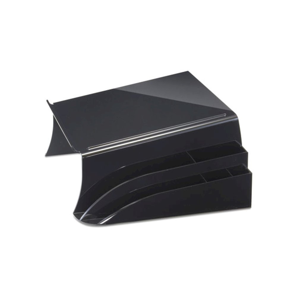 Officemate 2200 Series Telephone Stand, 12.25 x 10.5 x 5.25, Black. Picture 3