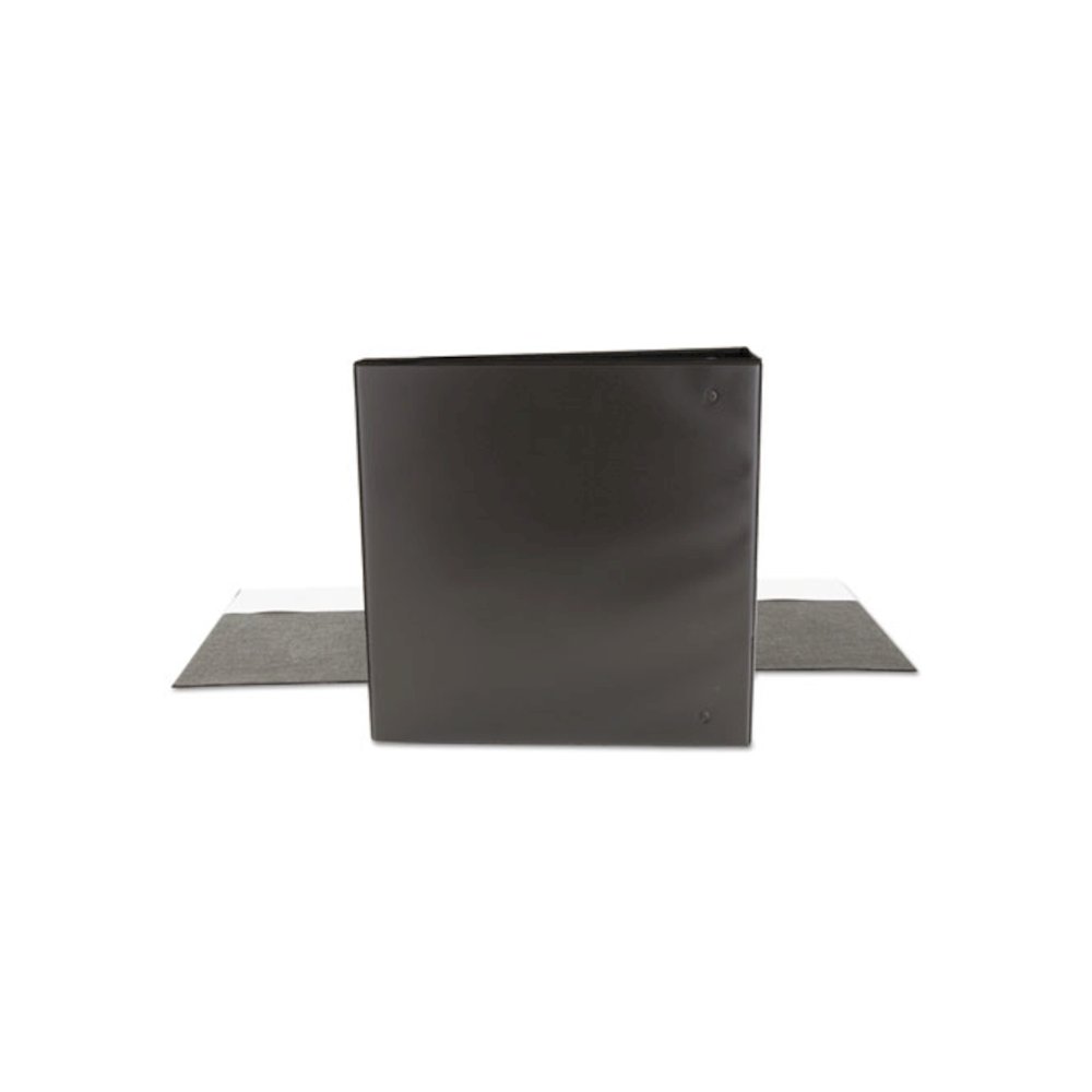 Slant D-Ring View Binder, 3 Rings, 2" Capacity, 11 x 8.5, Black. Picture 11