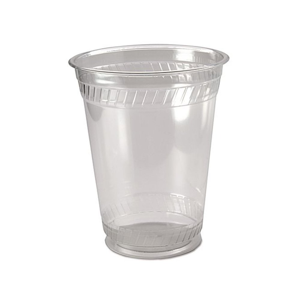 Kal-Clear PET Cold Drink Cups, 16 oz to 18 oz, Plastic, Clear, 50/Sleeve, 20 Sleeves/Carton. Picture 1