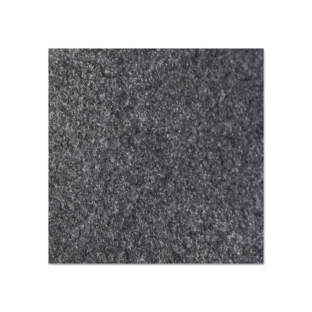 EcoStep Wiper Mat, Rectangular, Charcoal Gray Cut Pile Surface, 36" x 60". Picture 3