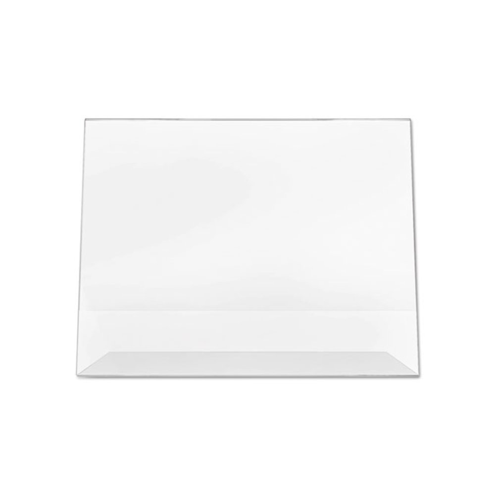 Classic Image Slanted Sign Holder, Landscaped, 11 x 8.5 Insert, Clear. Picture 8