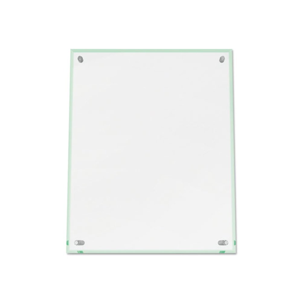 Superior Image Beveled Edge Sign Holder, Letter Insert, Clear/Green-Tinted Edges. Picture 9