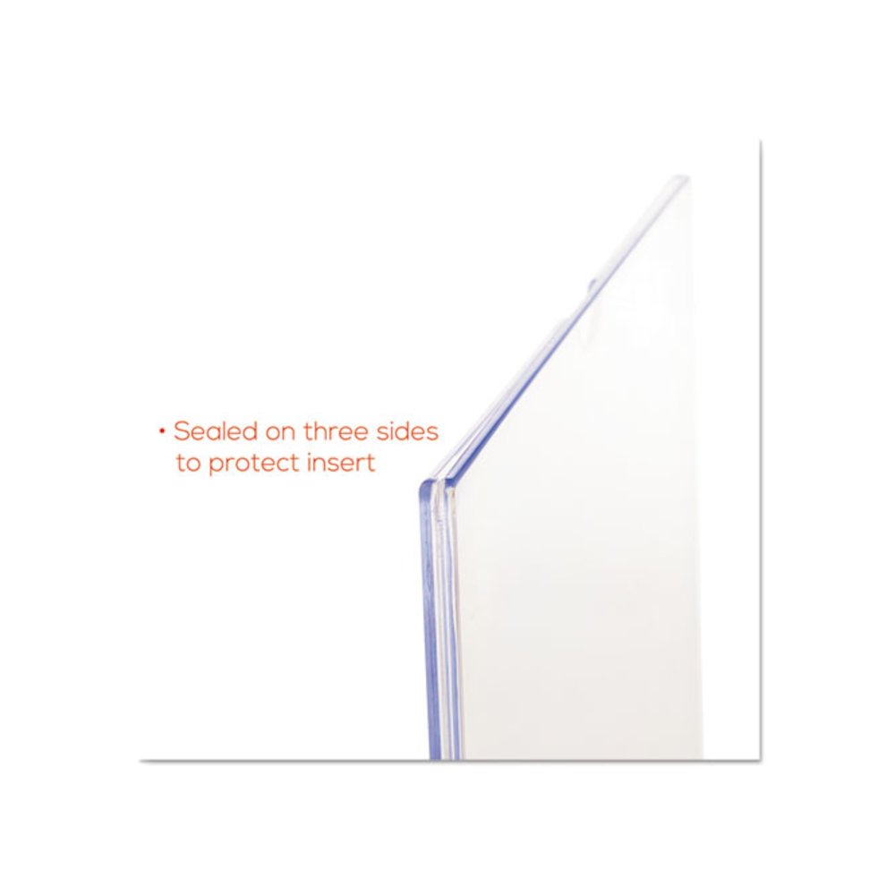 Superior Image Cubicle Sign Holder, 8.5 x 11 Insert, Clear. Picture 10