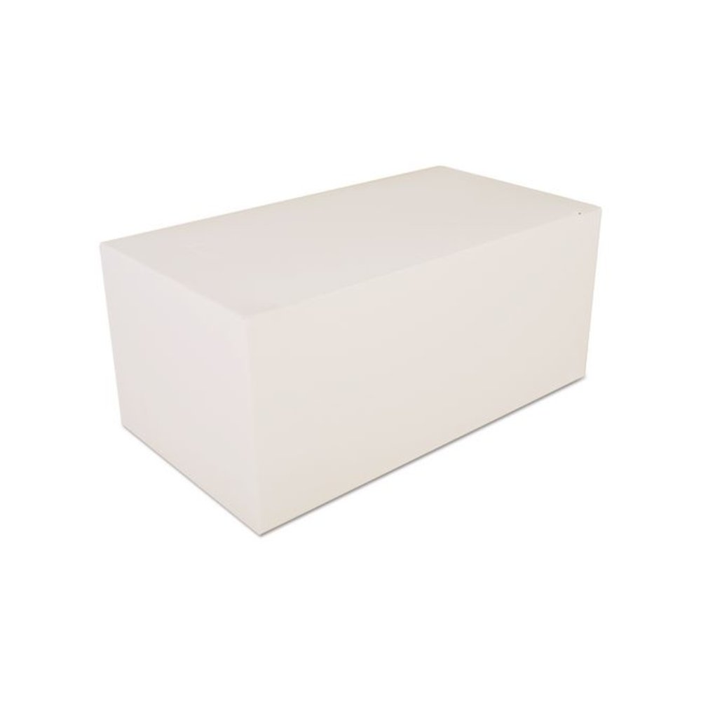 Carryout Boxes, 9 x 5 x 4, White, Paper, 250/Carton. Picture 1