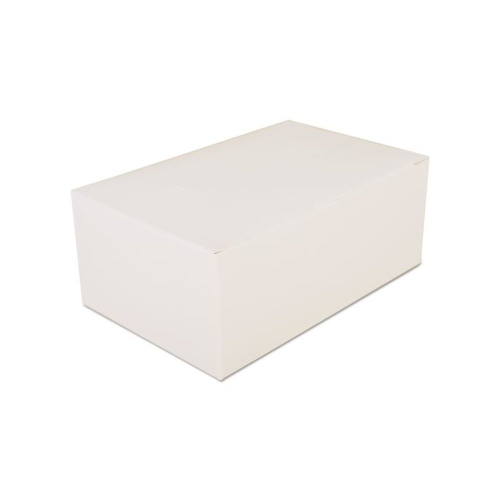 Carryout Boxes, 7 x 4.5 x 2.75, White, Paper, 500/Carton. Picture 1